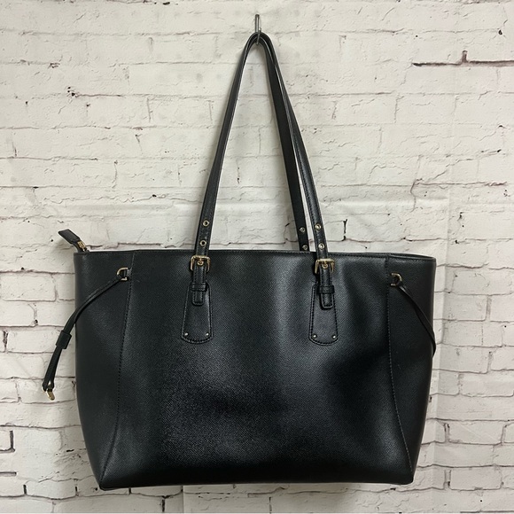 Michael Kors Limited Edition Voyager Love Tote Bag Black Stud Large Purse NWT - Picture 9 of 16